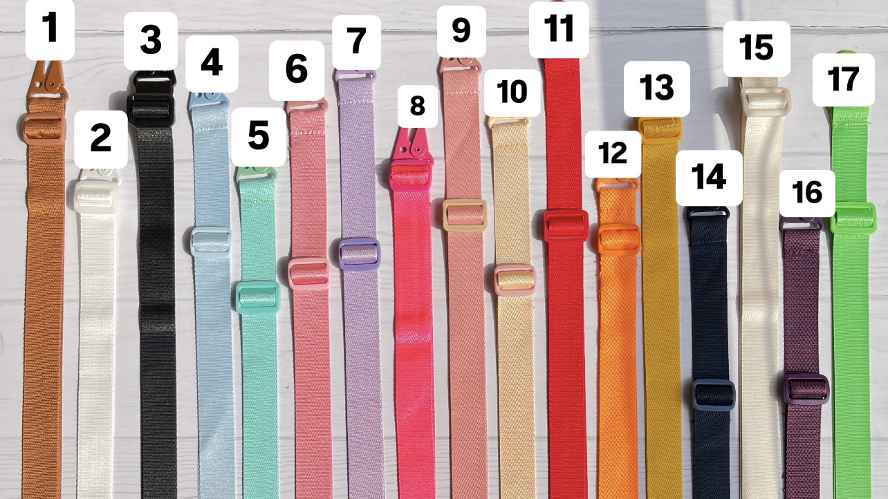 بند دو قلاب رنگی برای گوشی