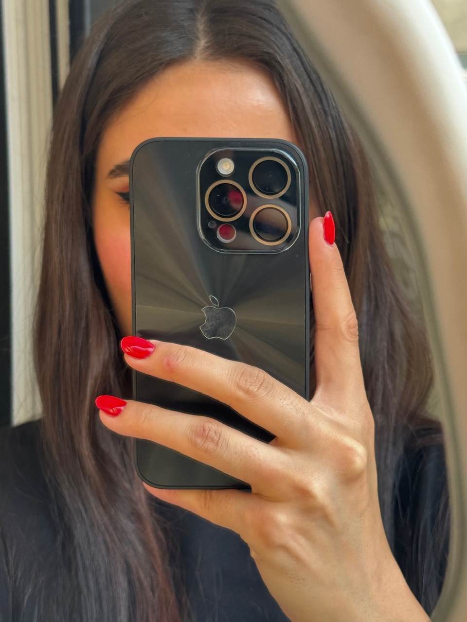 قاب مشکی لیزری