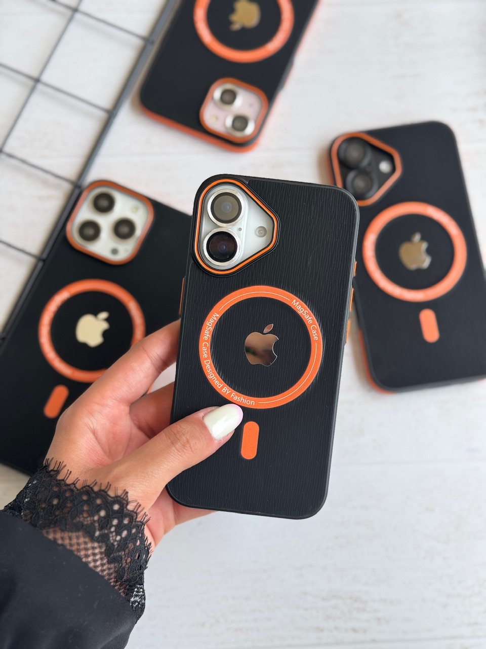 قاب Orange Grip MagSafe