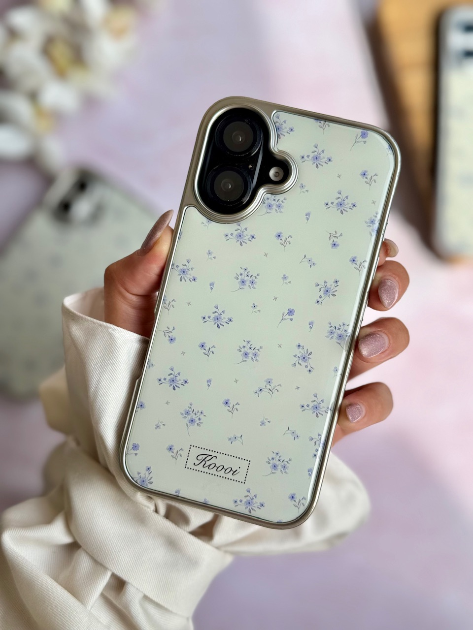 قاب گل یاسمن بنفش